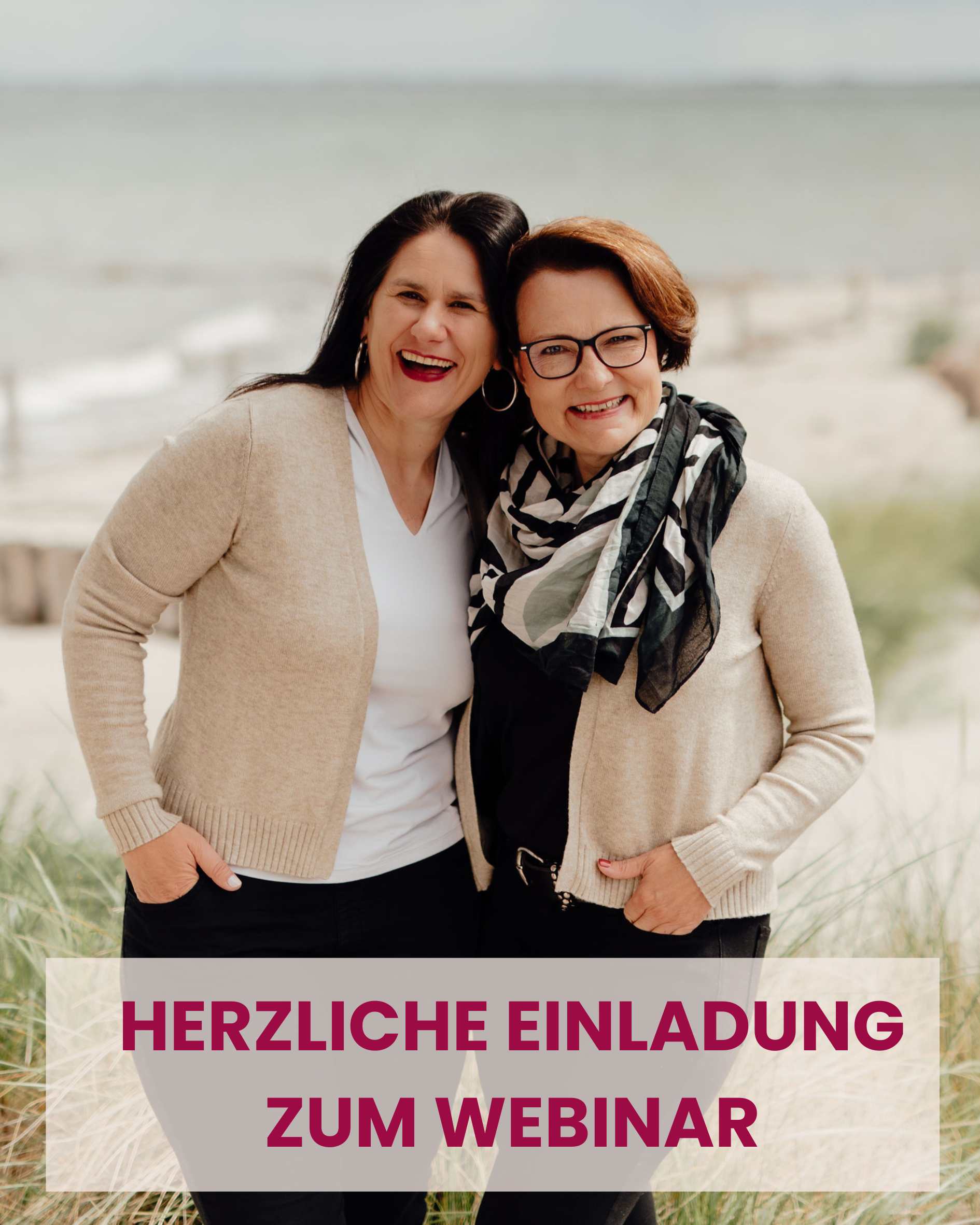 Einladung zum Wechseljahres-Webinar mit Simone Weiß & Petra Paumann