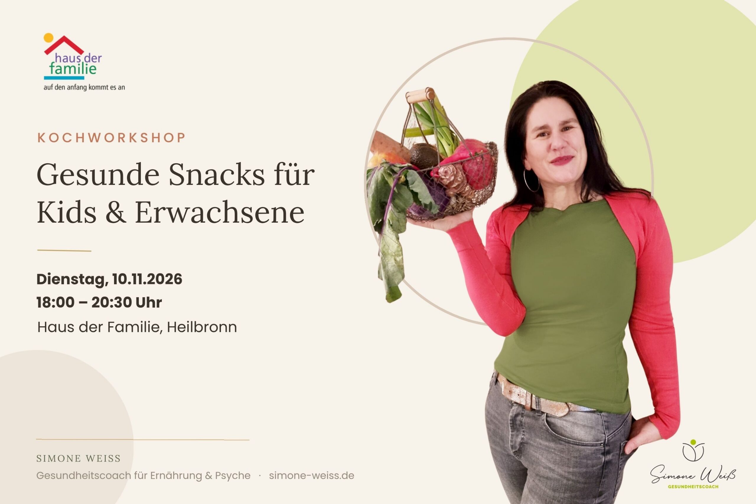 Gesunde Snacks für Kids & Erwachsene
