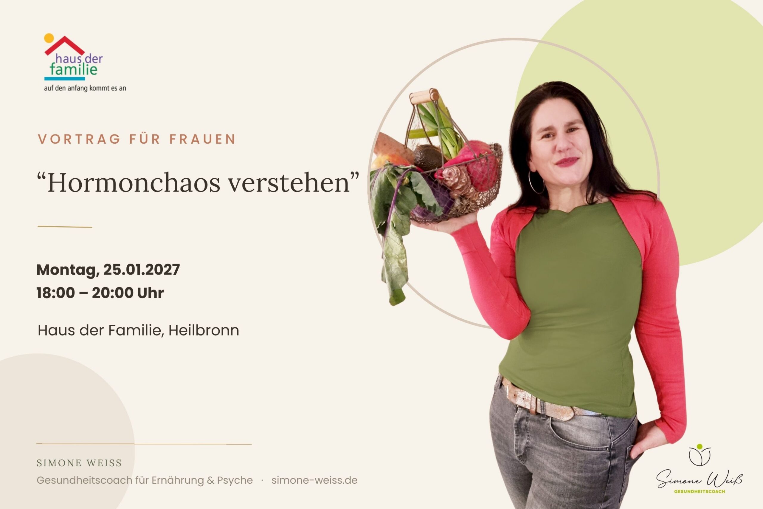 Vortrag "Hormonchaos verstehen"
